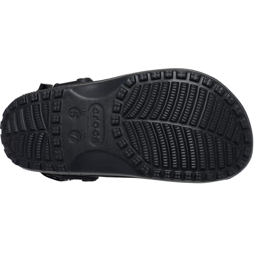 CROCS Suede Stitch Clog black