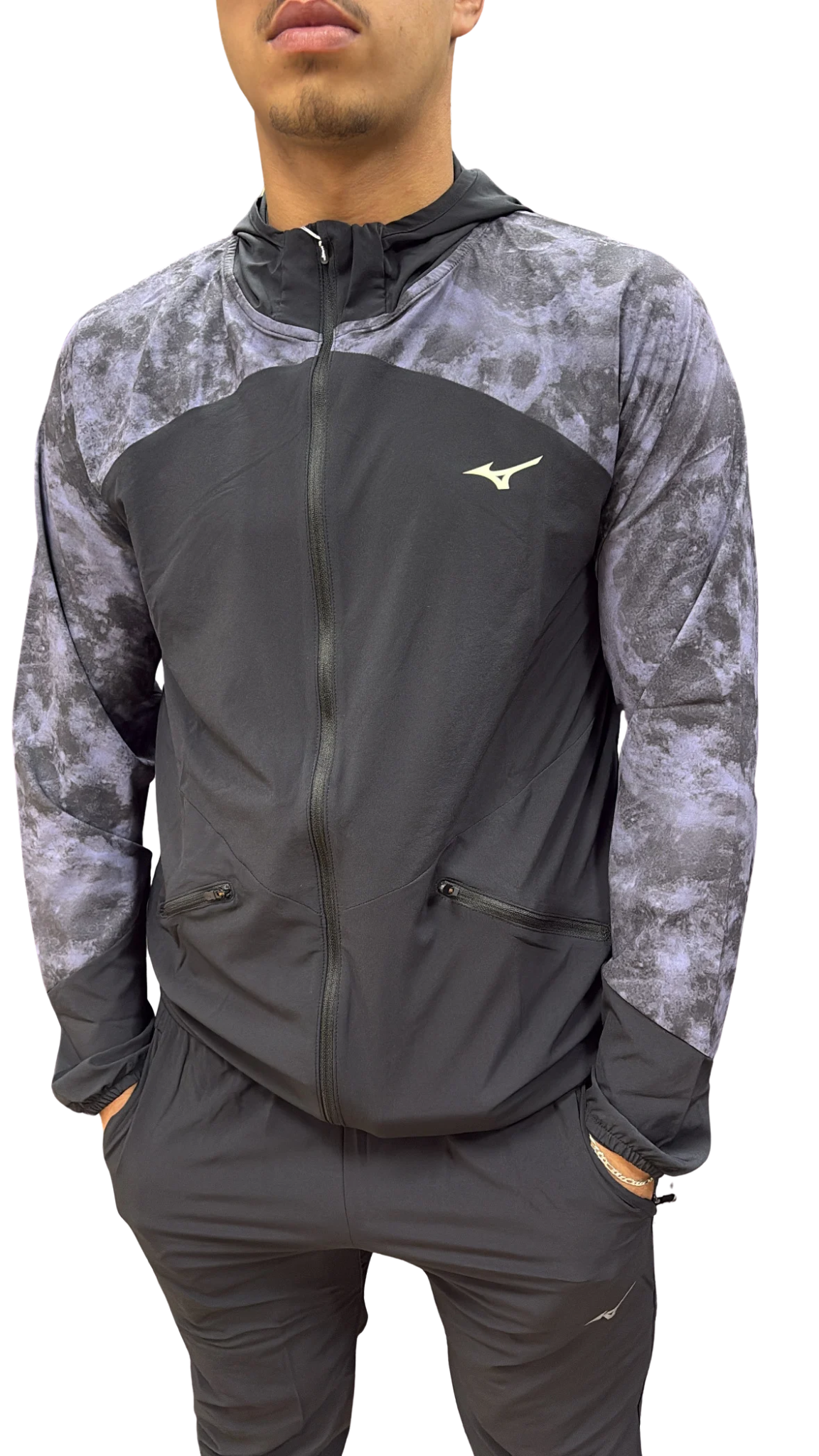 GILET MIZUNO NOIR NAVY