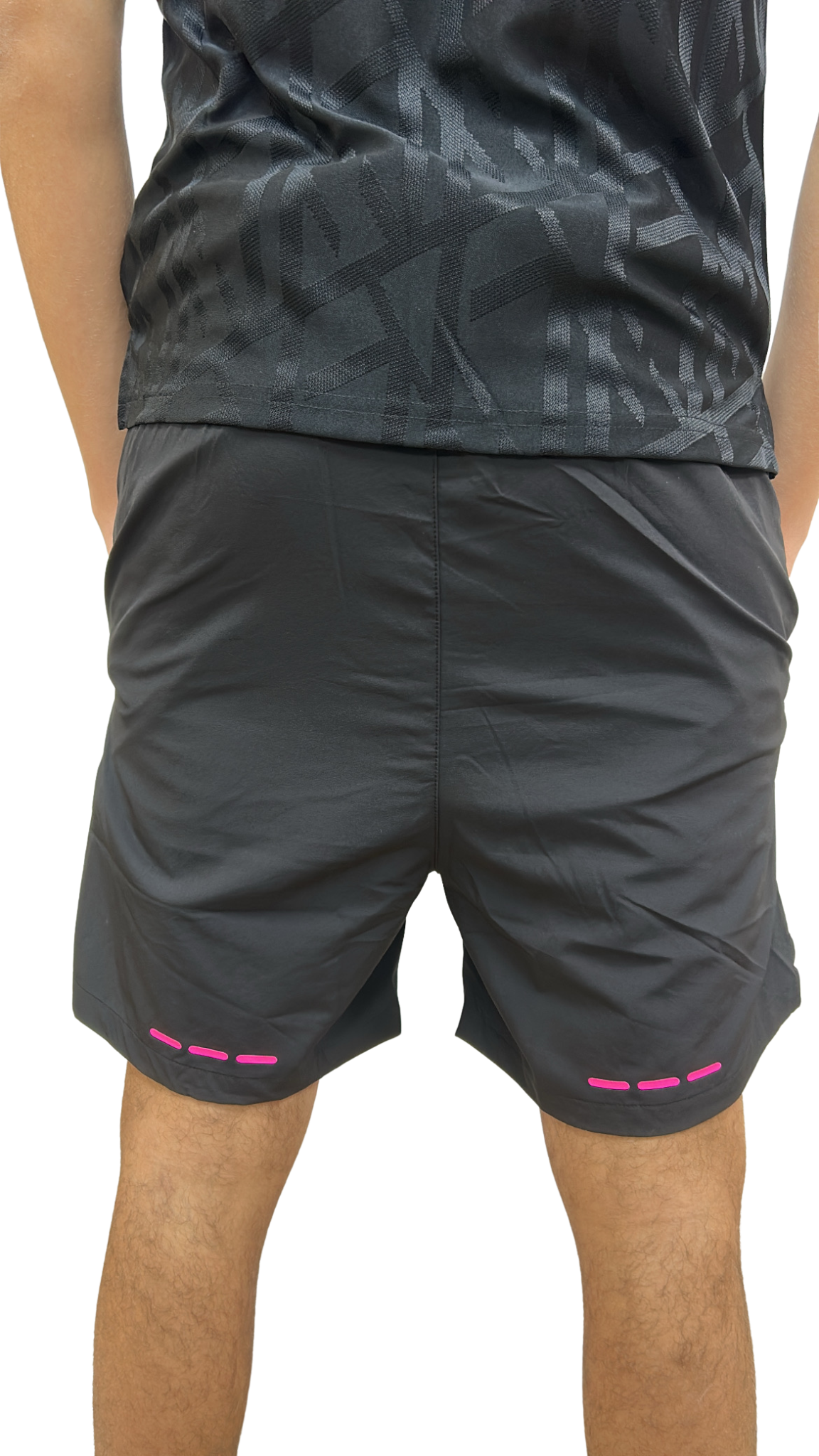 SHORT HELVETICA IVAN 19 PINK