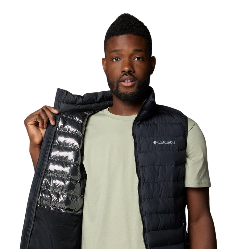 VESTE SANS MANCHE COLUMBIA NOIR