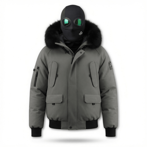 HELVETICA WILSON GRISE 2026 (Cagoule intégrée)