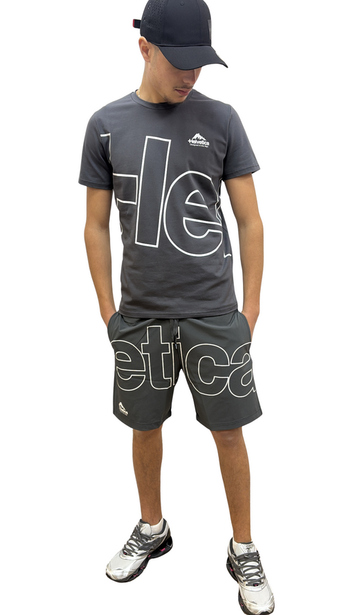 SHORT HELVETICA ATLAS DARK GREY