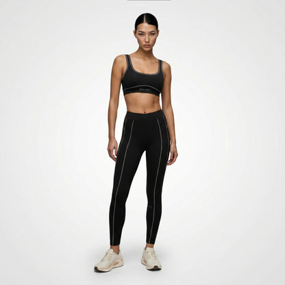 Legging de sport femme Mira – Ceinture plate – Yoga & Pilates – Galaya
