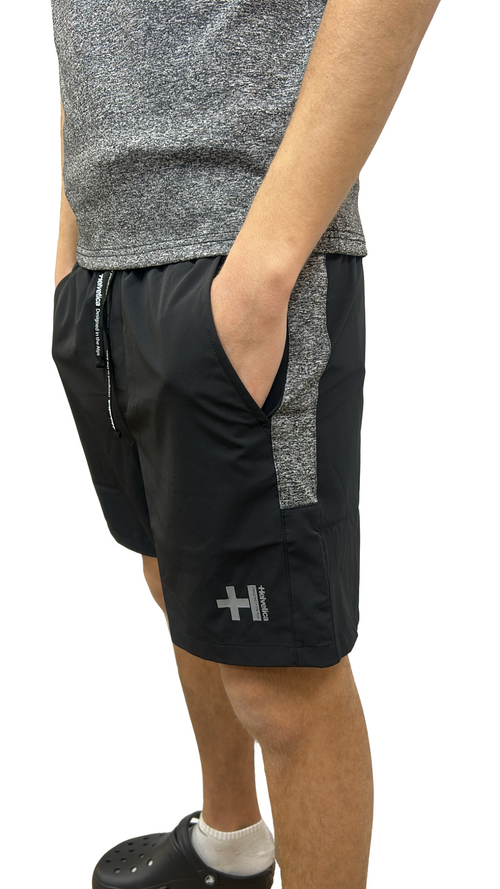 SHORT HELVETICA USAIN 19 BLACK