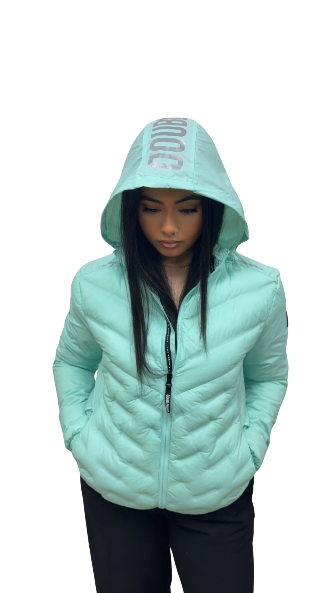 VESTE DOUBLEHOOD TOD 01 JADE