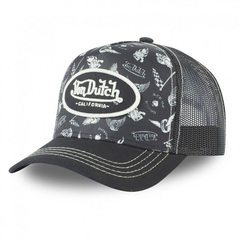 CASQUETTE VON DUTCH TRUCKER CAFE
