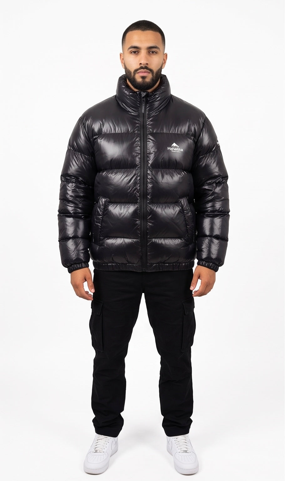 HELVETICA BOMBERS noir