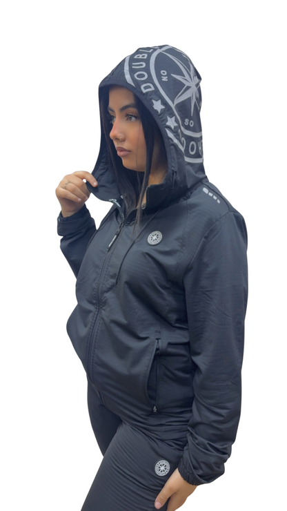 VESTE DOUBLEHOOD DRIX 04 BLACK