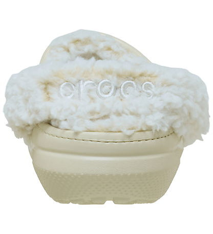 CROCS fourrure beige