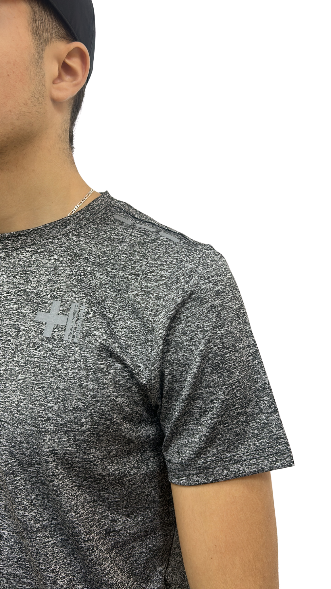 T-SHIRT HELVETICA USAIN 12 BLACK