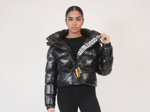 DOUDOUNE DOUBLEHOOD LUNA-01 BLACK