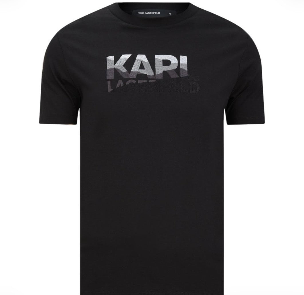T-SHIRT KARL LAGERFELD NOIR