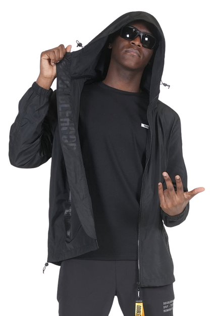 GILET DOUBLEHOOD ONIX 04 BLACK