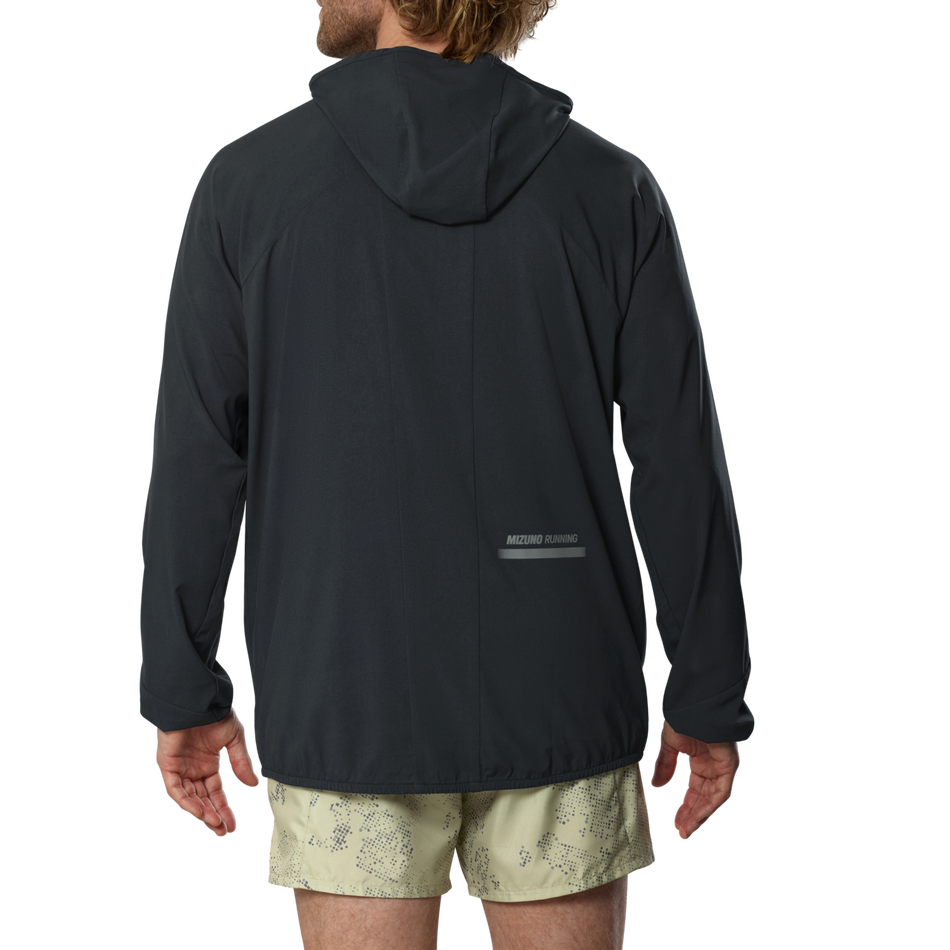 GILET MIZUNO NOIR IMPERMÉABLE