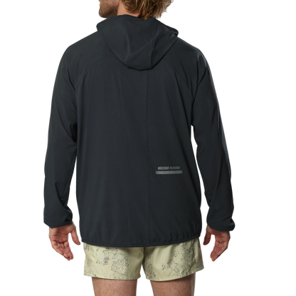 GILET MIZUNO NOIR IMPERMÉABLE