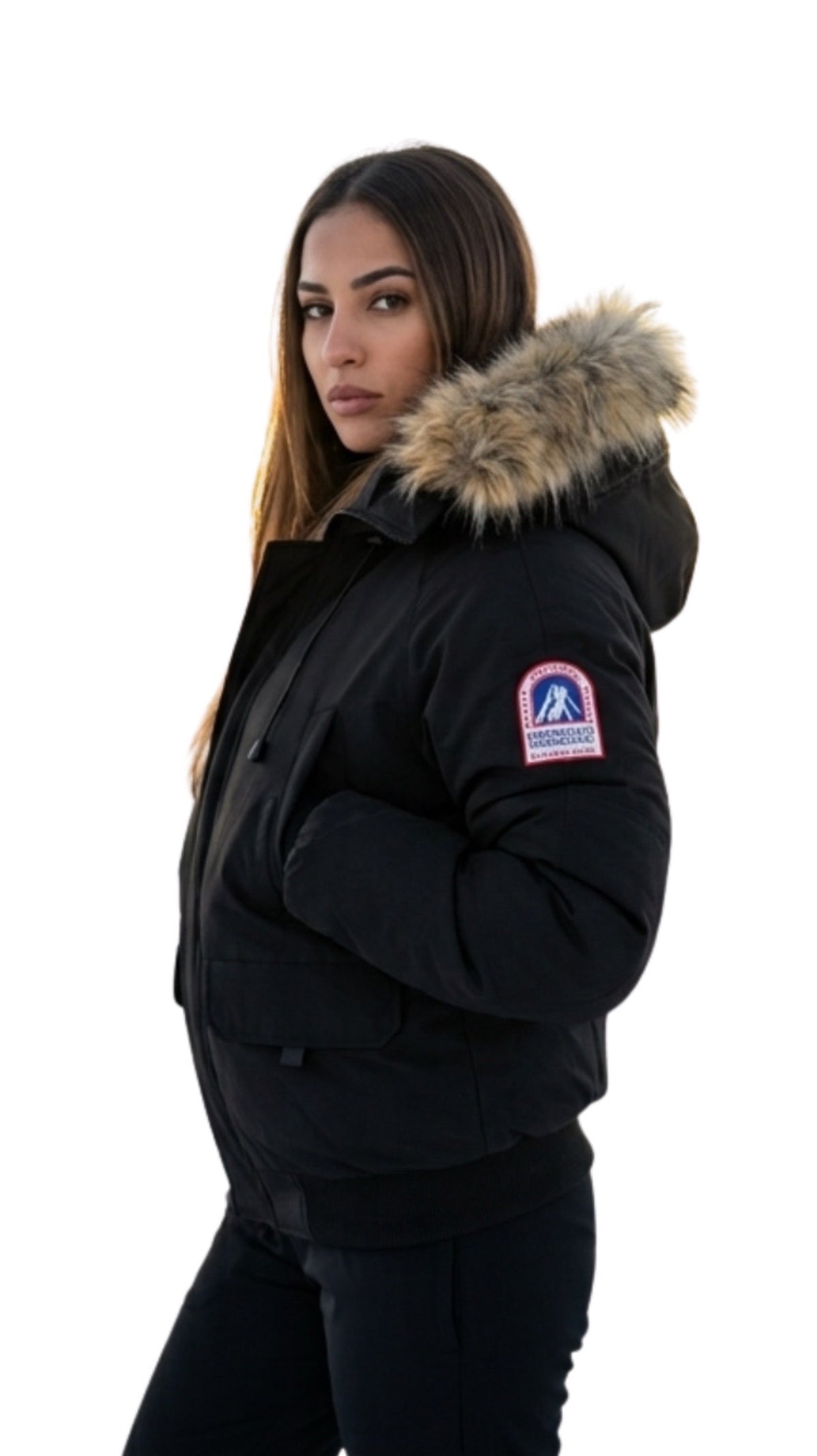 HELVETICA WILSON FOURRURE BEIGE 2026 ( cagoule intégré )