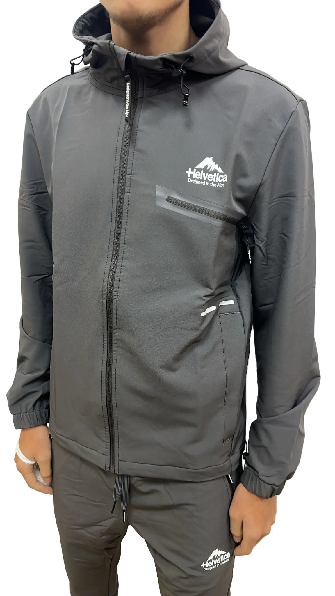 VESTE HELVETICA BUFFALO 04 DARK GREY