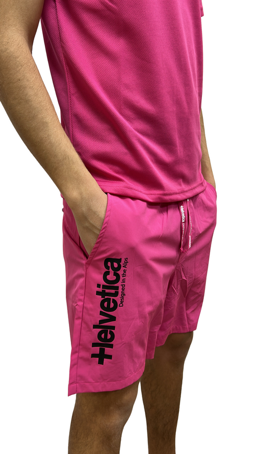 SHORT HELVETICA LEWIS 19 PINK