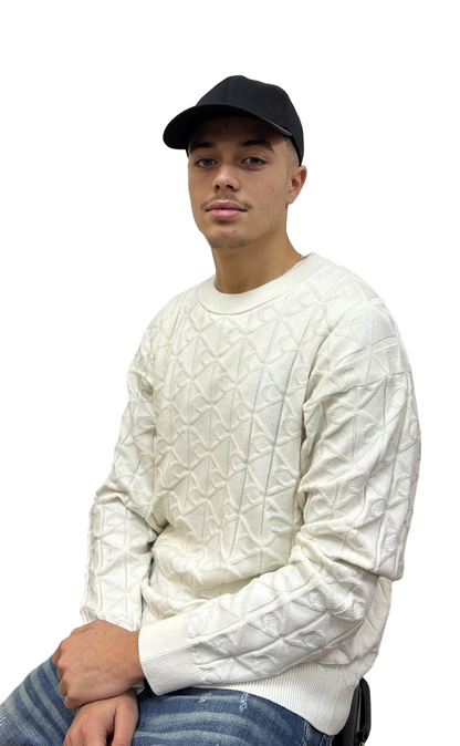 SWEAT CALVIN KLEIN BEIGE