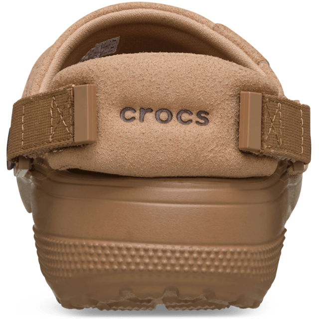 CROCS Classic Crafted Vegan Suede Clog Milk Chocolate