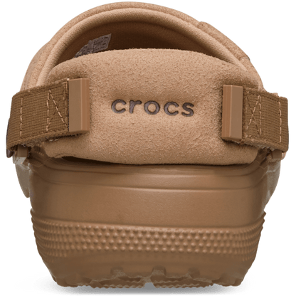 CROCS Classic Crafted Vegan Suede Clog Milk Chocolate