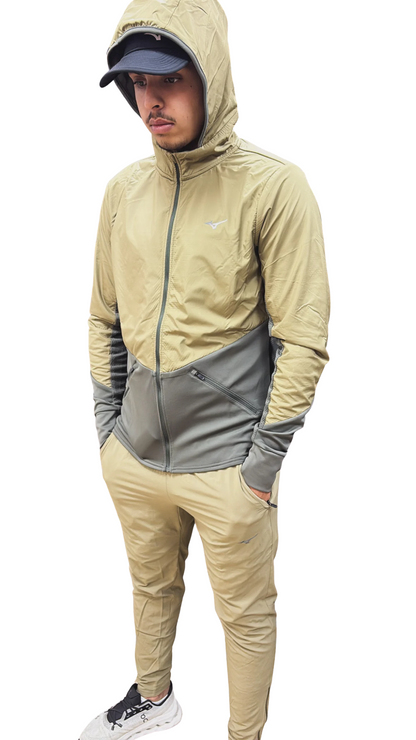 GILET MIZUNO RUNNING KAKI
