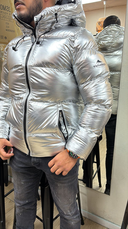 COSMOS ARGENT Doudoune Helvetica