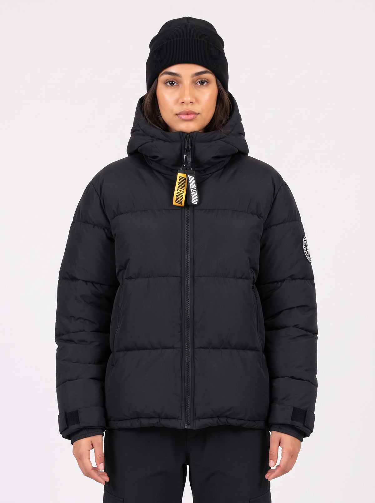 DOUDOUNE DOUBLEHOOD ERIKSON 01-NOIR