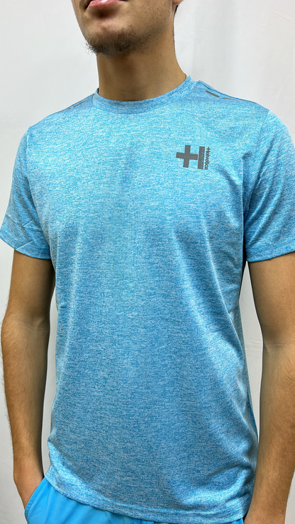 T-SHIRT HELVETICA USAIN 12 BLUE
