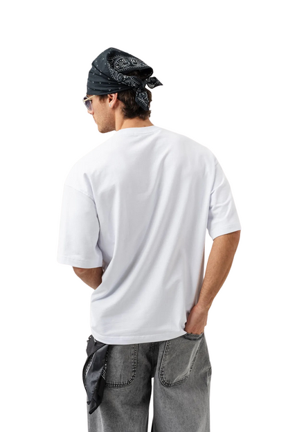 T-shirt bandana blanc