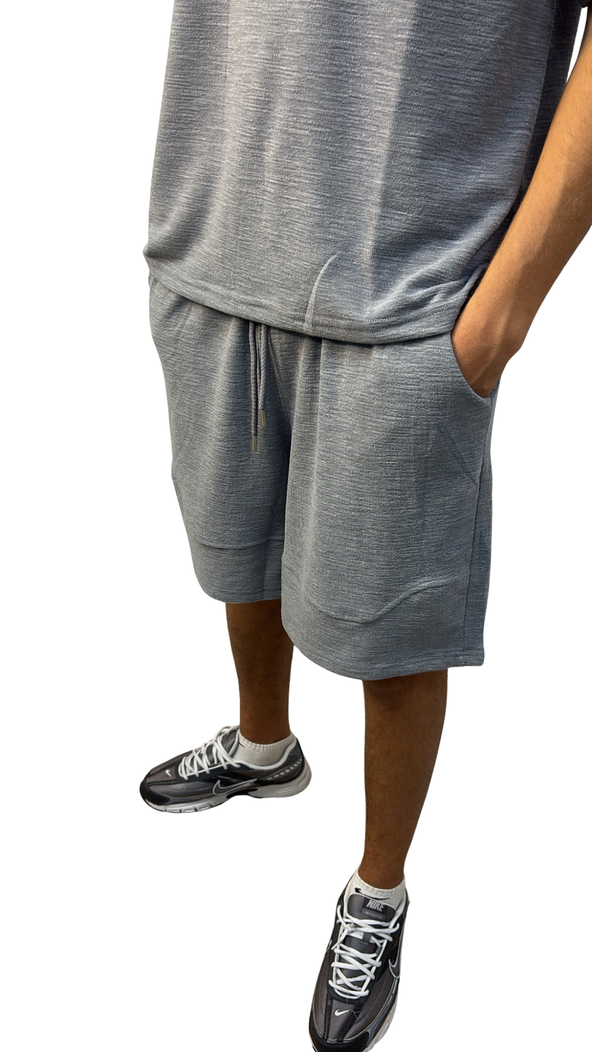 Ensemble décontracté gris