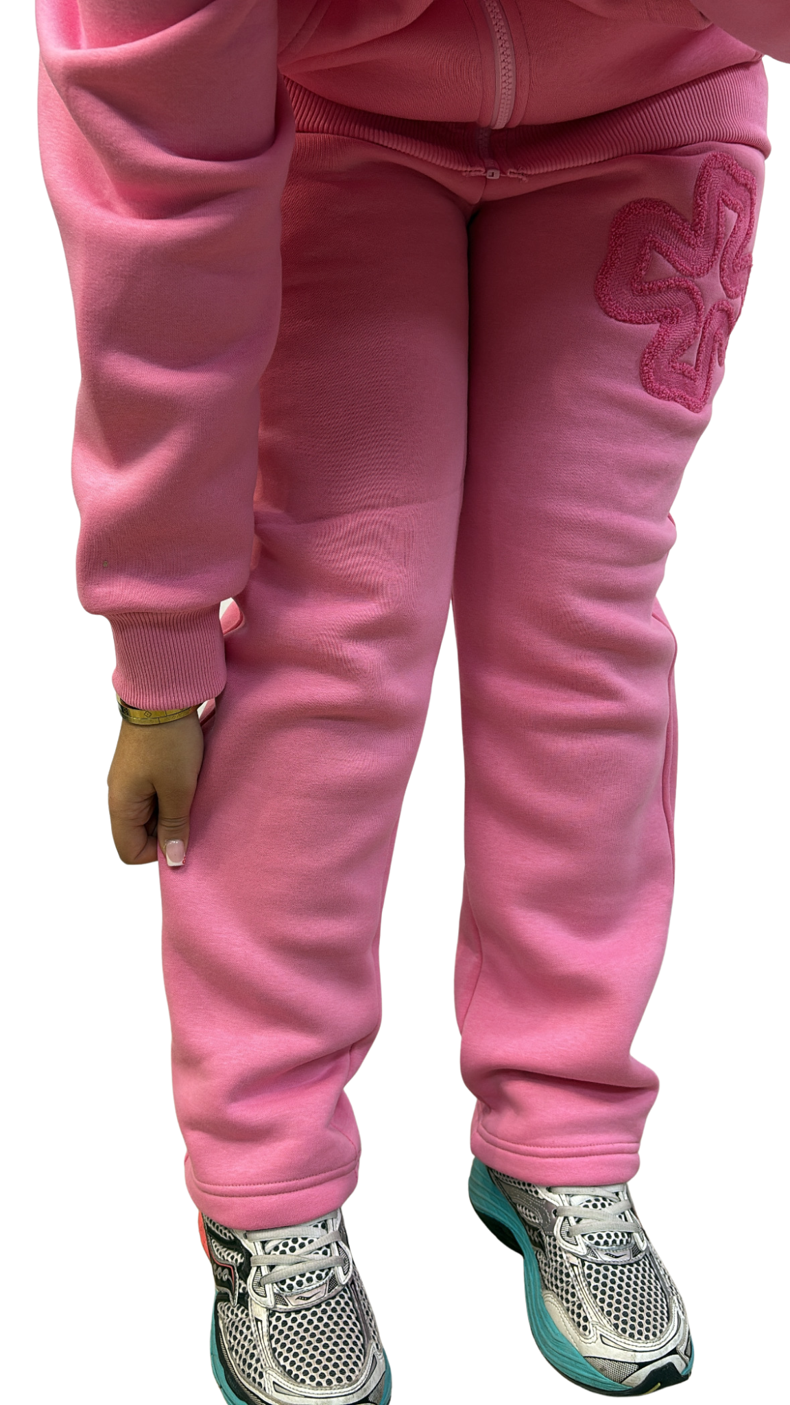 ENSEMBLE IKAO TRÈFLE ROSE