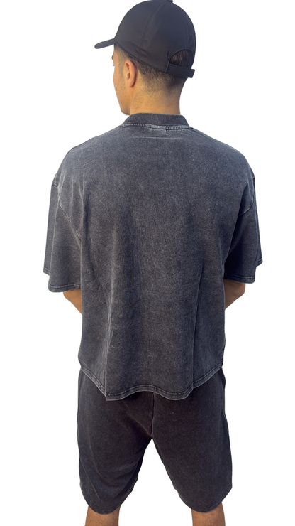 Ensemble décontracté gris foncé