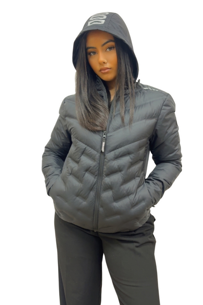 VESTE DOUBLEHOOD TOD 01 BLACK