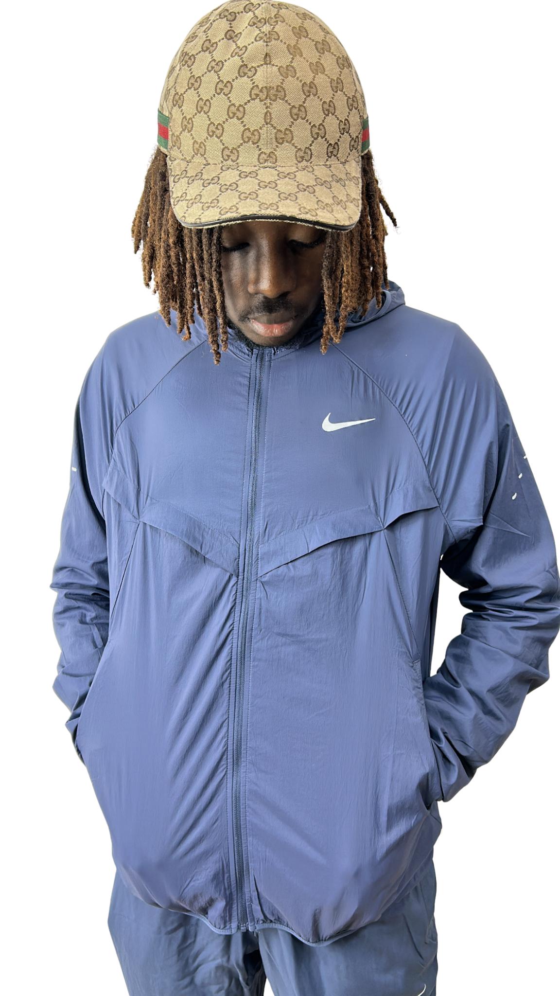 VESTE NIKE RUNNING bleu marine