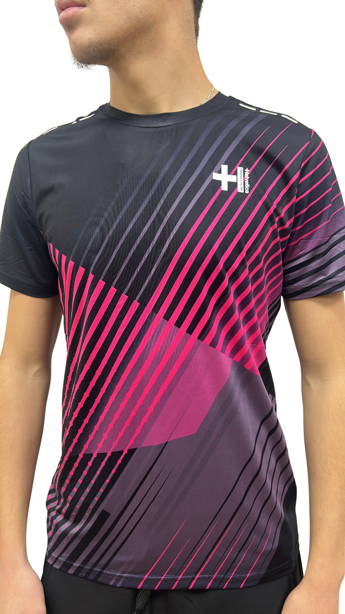 T-SHIRT HELVETICA DYSON 12 PINK