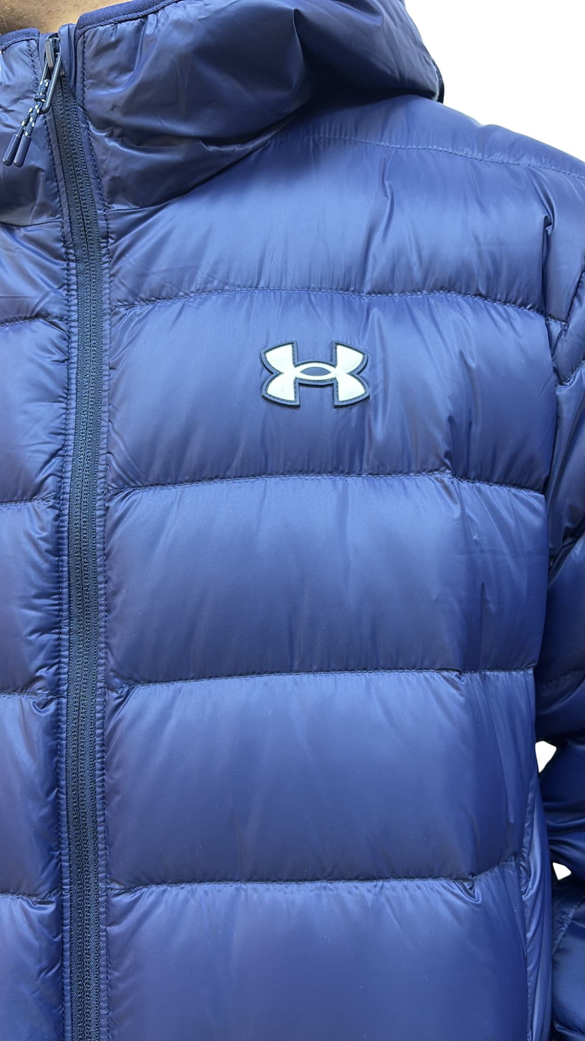 DOUDOUNE LONGUE UNDER ARMOUR BLEU