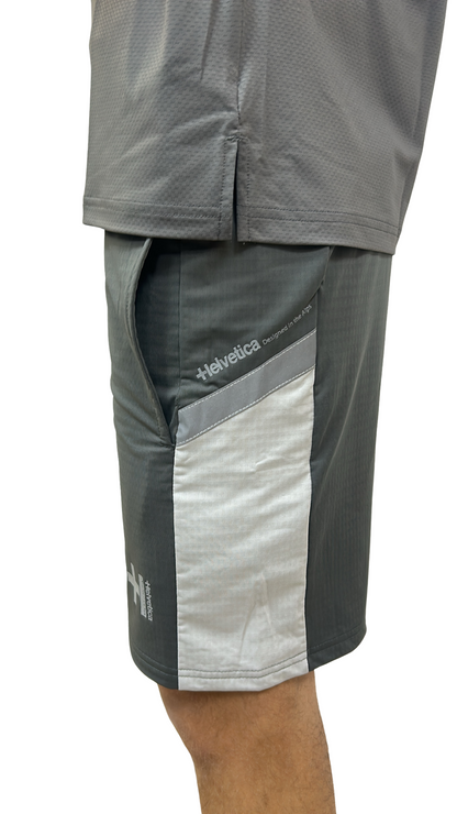 SHORT HELVETICA POWELL 19 DARK GREY