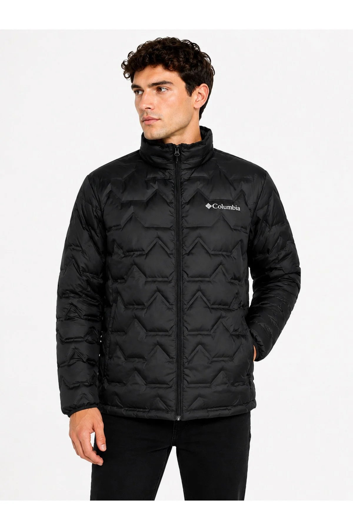 VESTE MATELASSÉ COLUMBIA NOIR