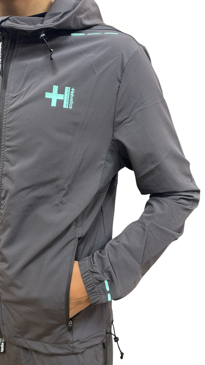 VESTE HELVETICA BOLT 04 DARK GREY