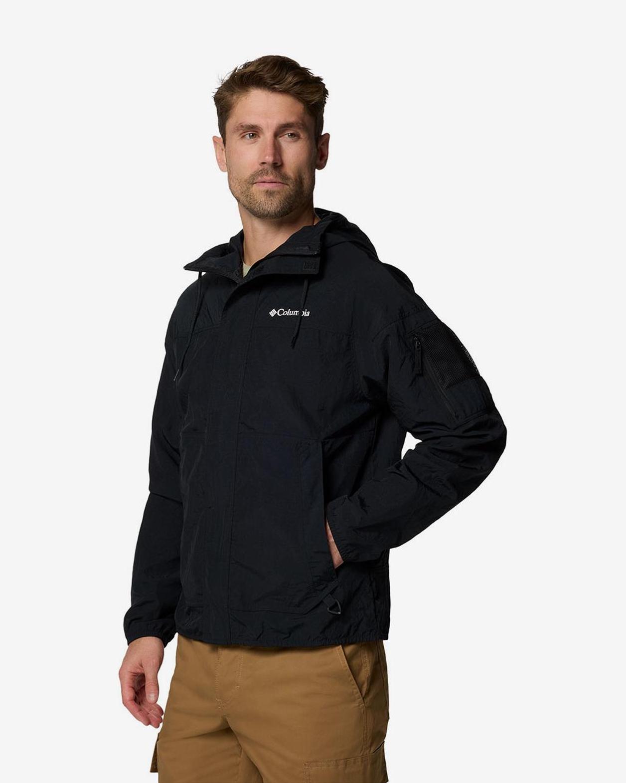 GILET COLUMBIA NOIR à capuche