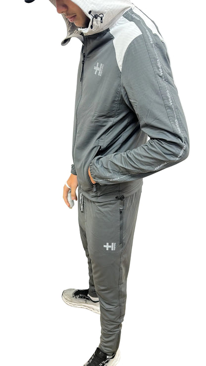 VESTE HELVETICA POWELL 04 DARK GREY