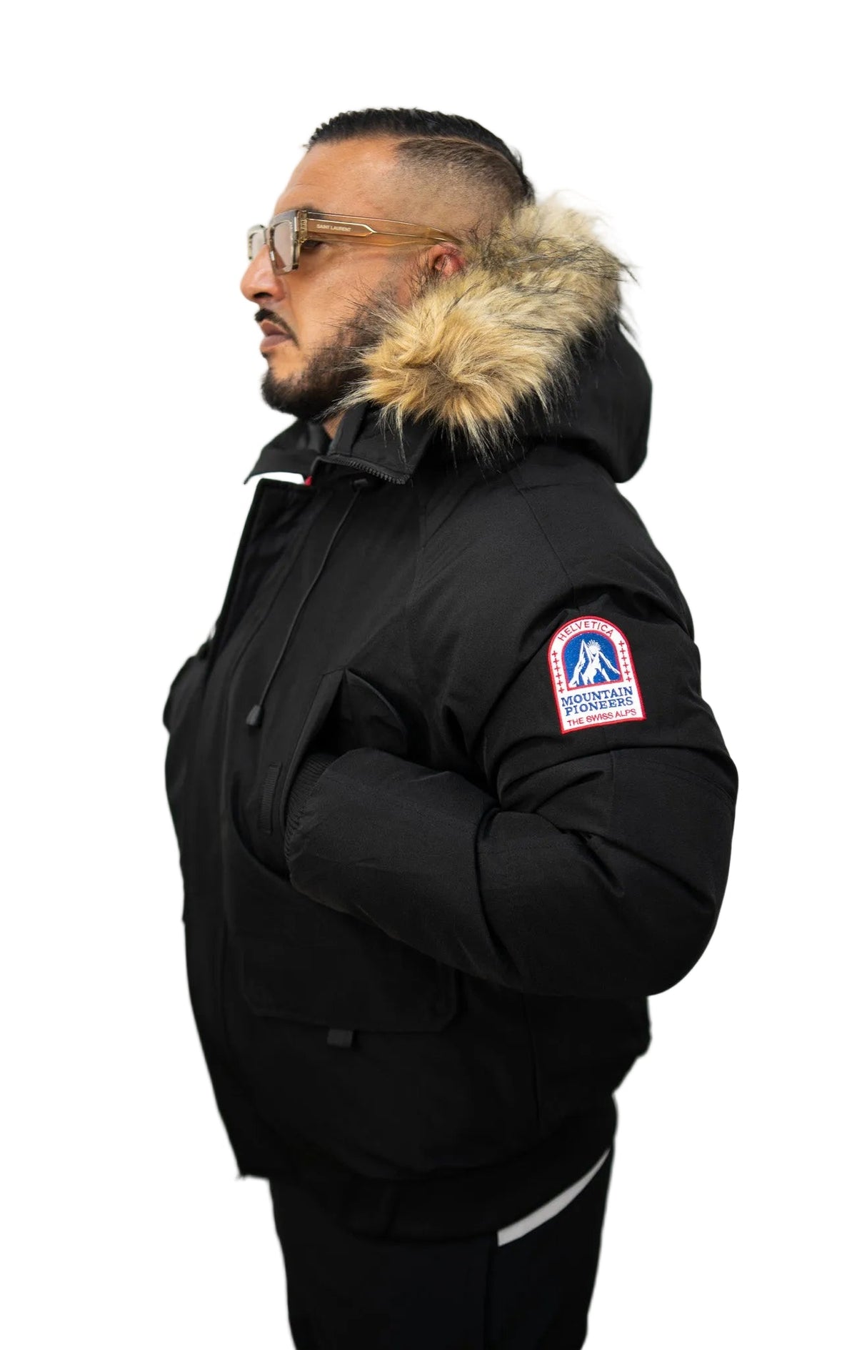 HELVETICA WILSON FOURRURE BEIGE 2026 ( cagoule intégré )