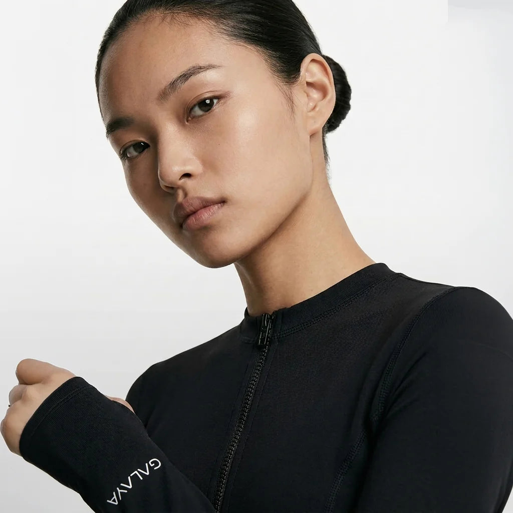VESTE ZIPÉE GALAYA NOIR