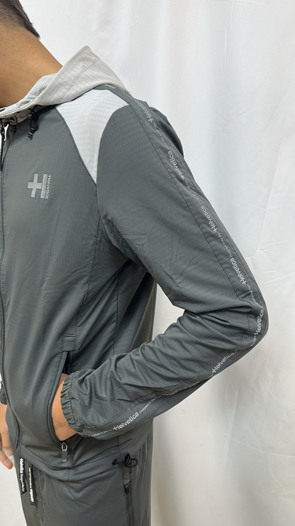 VESTE HELVETICA POWELL 04 DARK GREY