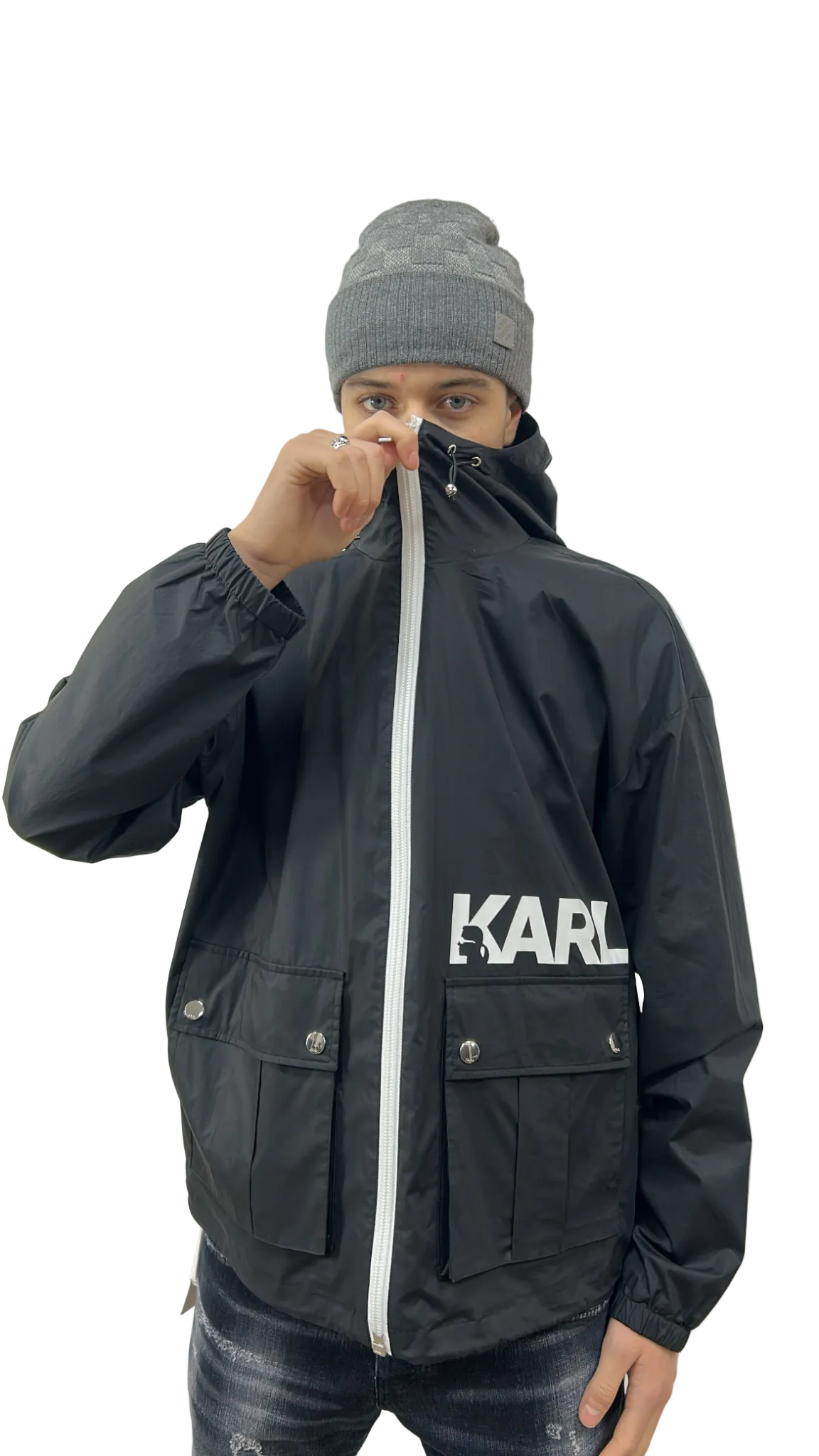 KWAY KARL LAGERFELD BLACK
