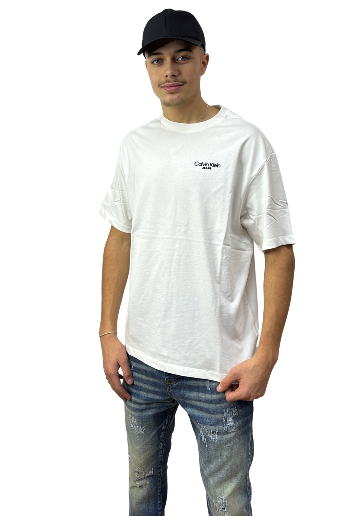 T-SHIRT CALVIN KLEIN BLANC