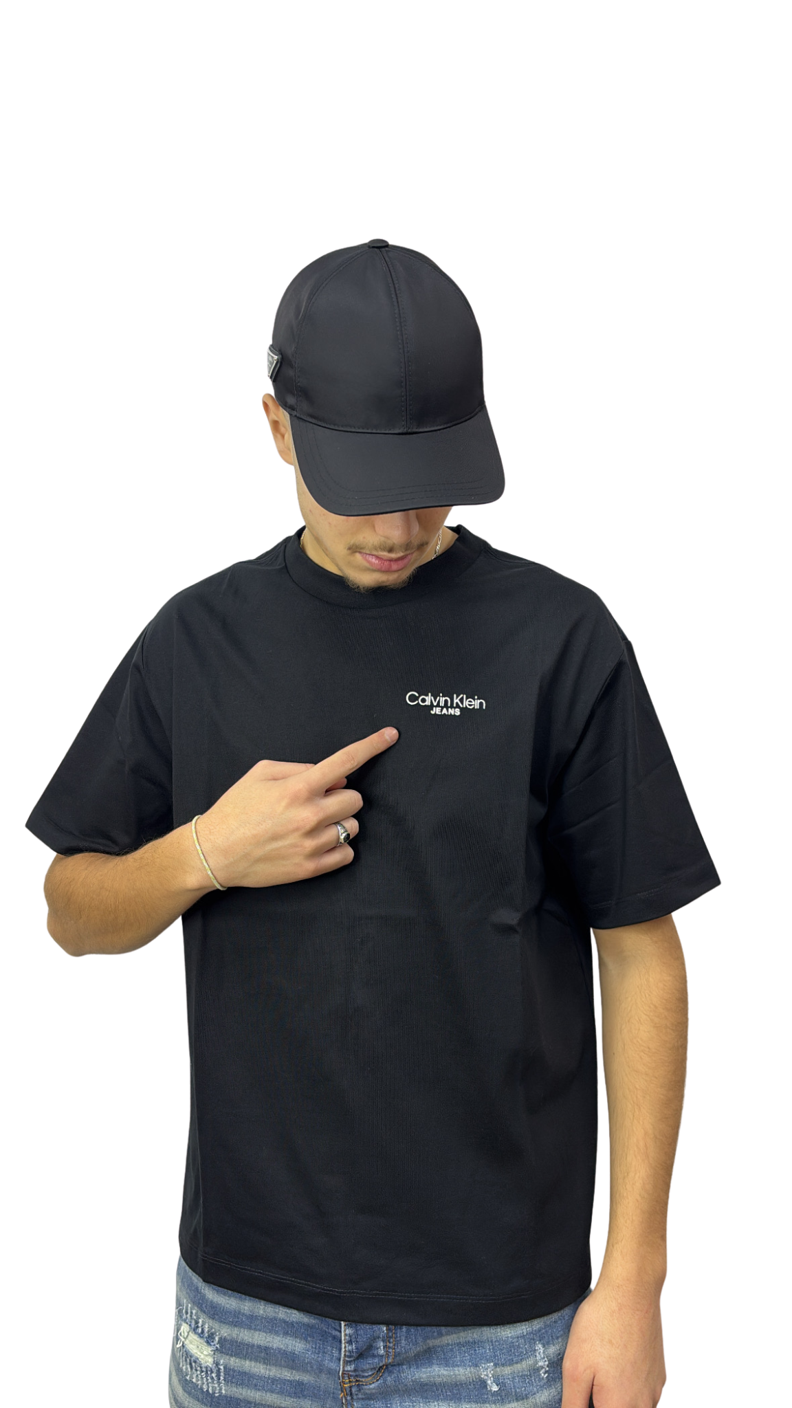 T-SHIRT CALVIN KLEIN NOIR