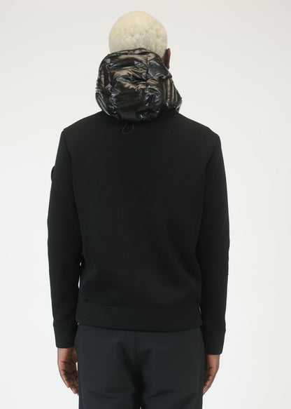 DOUDOUNE SANS-MANCHE DOUBLEHOOD ISLAND-01 BLACK