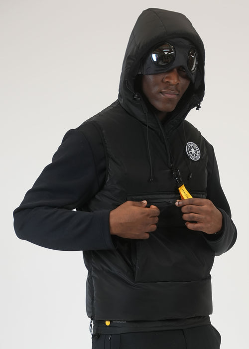 DOUDOUNE SANS-MANCHE HAMILTON-02 BLACK